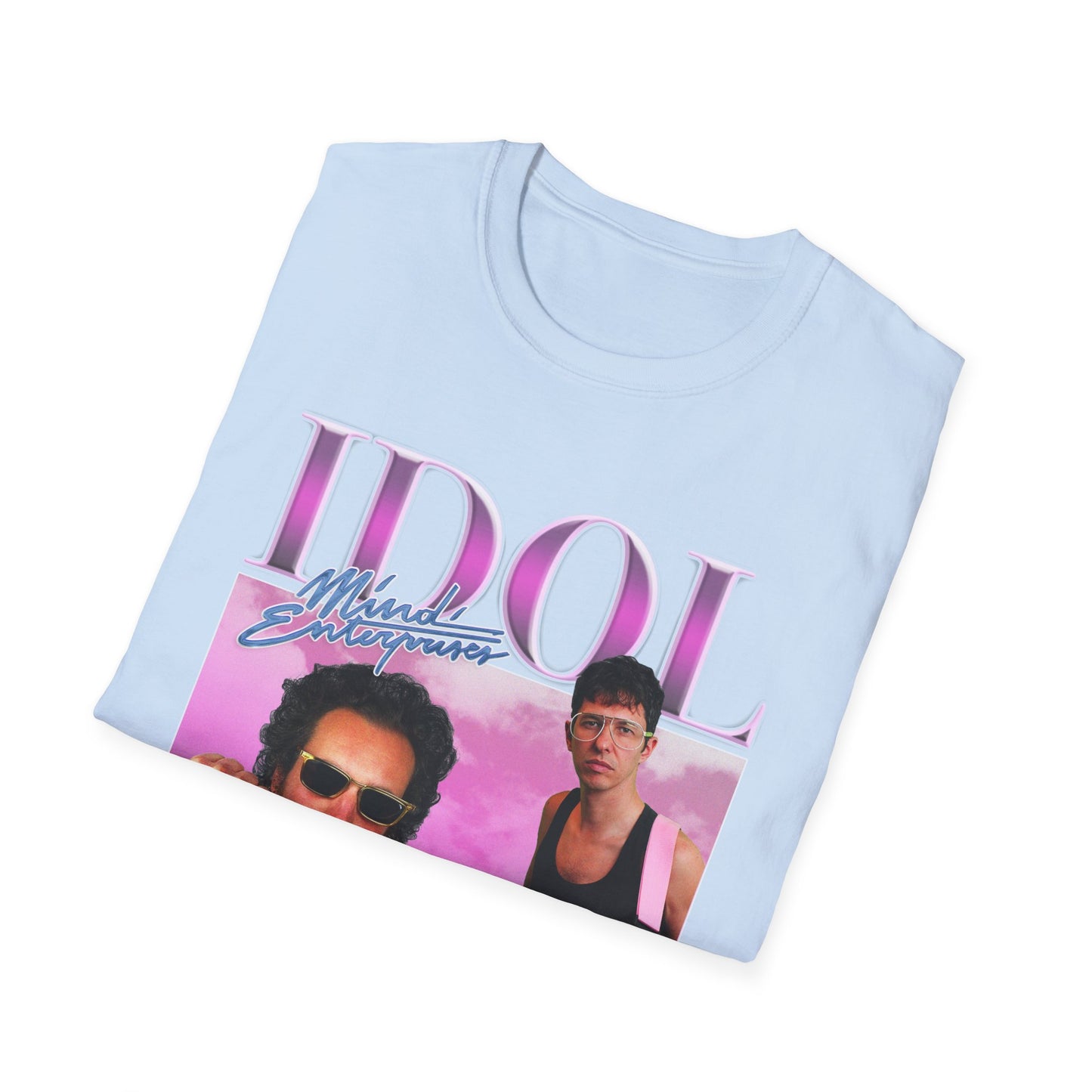 Mind Enteprises Idol Sky Blue Unisex Softstyle T-Shirt