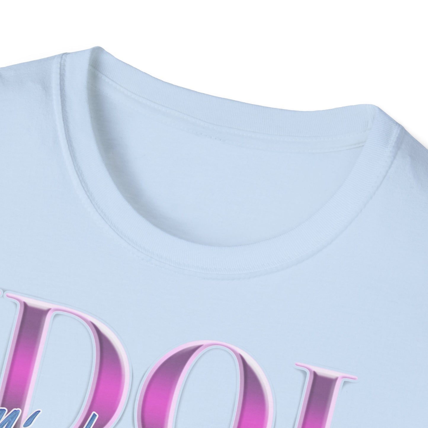 Mind Enteprises Idol Sky Blue Unisex Softstyle T-Shirt