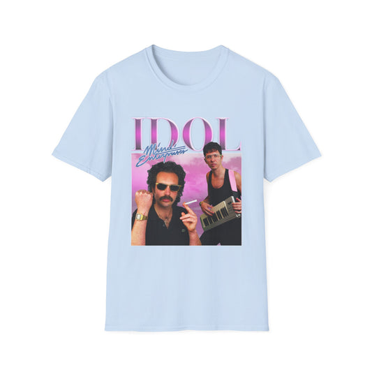 Mind Enteprises Idol Sky Blue Unisex Softstyle T-Shirt