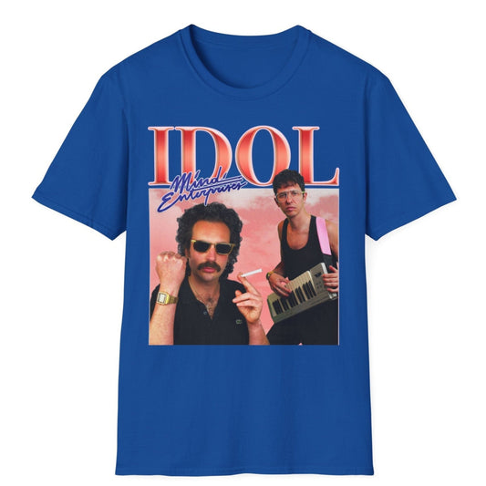 Mind Enteprises Idol Royal Blue Unisex Softstyle T-Shirt