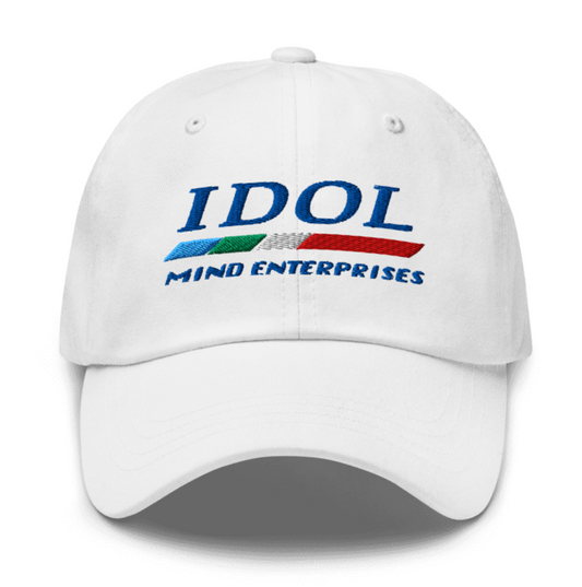 Idol Dad Cap White